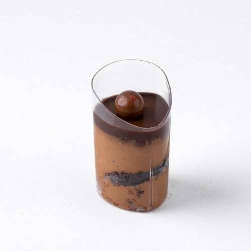 Chocolate Crunchy Dessert Glass