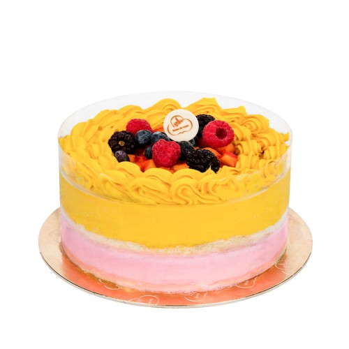 Mango Rose Ice Cream Cake