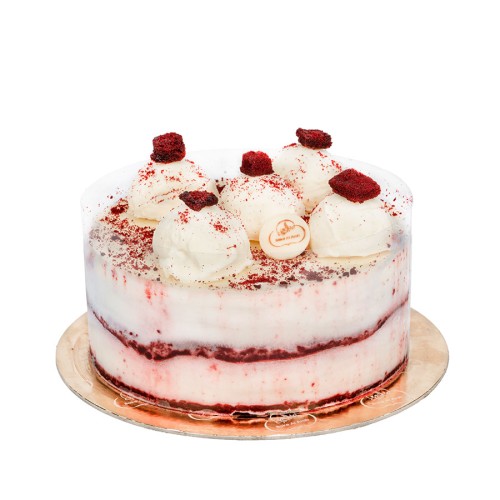 Red Velvet Ice Cream Cake
